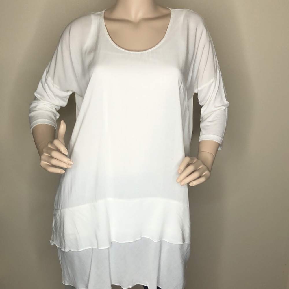 Off White Tunic Top - Picture 9 of 14